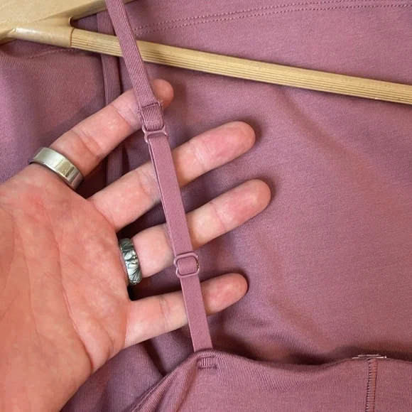 Skims Smooth Lounge Skimpy Strap Mini Dress - Picture 8 of 9